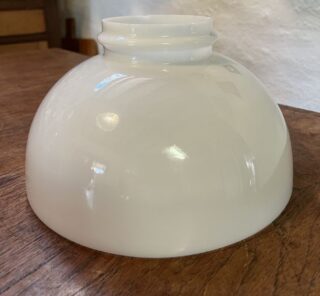 10" Miller Opal Glass Shade has chip on rim
