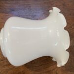 3 3/4" Opal Tulip Shade Vintage - Image 3