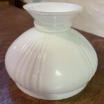 Opal glass shade 5 3/4" base