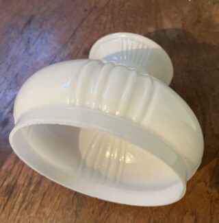 Opal glass shade 5 3/4" base - Image 2