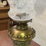 Lambeth Doulton c1883 lamp