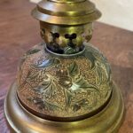 Lambeth Doulton c1883 lamp - Image 4