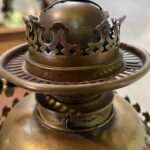 Lambeth Doulton c1883 lamp - Image 8