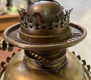 Lambeth Doulton c1883 lamp - Image 8