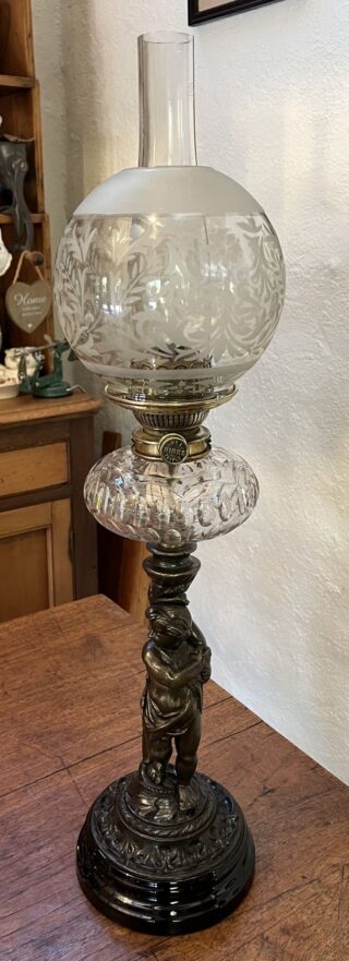 Paraffin Light Co. oil lamp