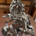 Rampant Lion oil lamp - Image 8