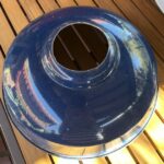 Blue Enamel Shade 14 1/2"