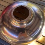 Copper plated shades 14"