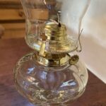 Depression glass oil lamp - Image 2