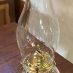 Depression glass oil lamp - Image 4