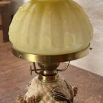 Moore Brothers Cone oil lamp