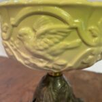 Victorian lamp unusual white porcelain font - Image 3