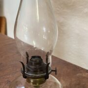 Australian Crown Crystal Finger Lamp with Star Motifs