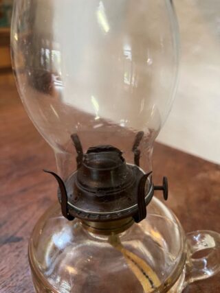 Australian Crown Crystal Finger Lamp with Star Motifs - Image 4