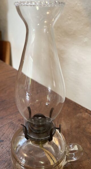 Australian Crown Crystal Finger Lamp with Star Motifs - Image 5