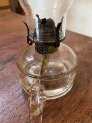 Australian Crown Crystal Finger Lamp with Star Motifs - Image 3