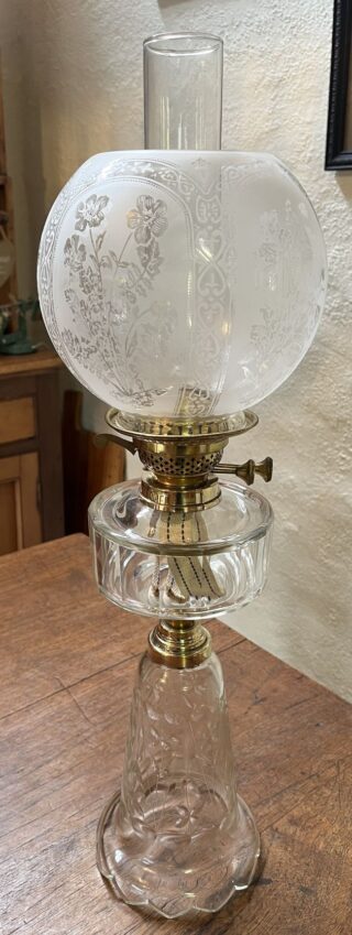 Composite Glass Oil Lamp