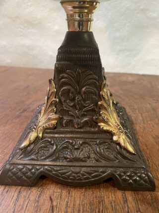 Table Oil Lamp lime green font - Image 5
