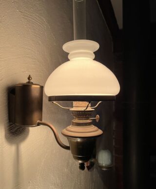 Vintage Patinised Wall Lamp - Image 11