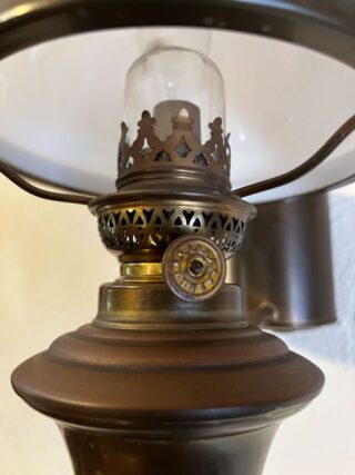 Vintage Patinised Wall Lamp - Image 7