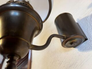 Vintage Patinised Wall Lamp - Image 8