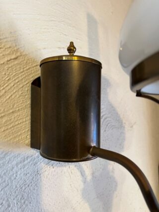 Vintage Patinised Wall Lamp - Image 9