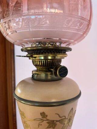 Messenger floor oil lamp extendable to 7 feet - Image 4