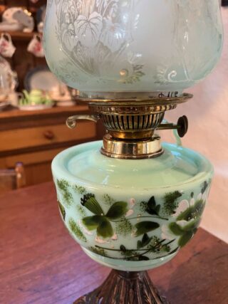 Uranium Victorian table lamp - Image 3