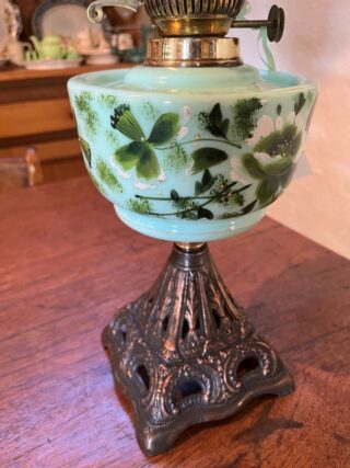 Uranium Victorian table lamp - Image 4