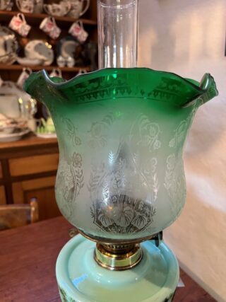 Uranium Victorian table lamp - Image 7
