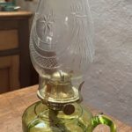 Lime green finger lamp