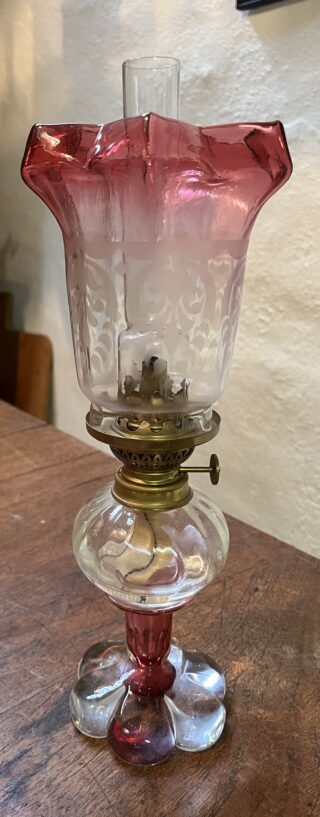 Afors Glassworks oil lamp