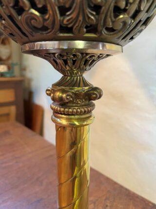 Bradley and Hubbard Banquet Lamp - Image 6