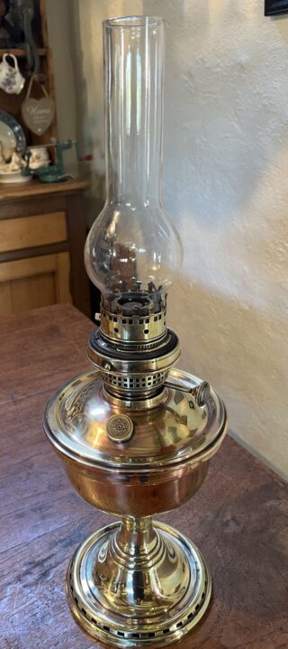 Hugo Schneider Brass lamp