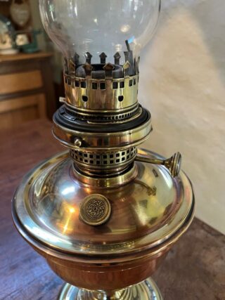 Hugo Schneider Brass lamp - Image 2