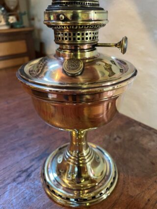 Hugo Schneider Brass lamp - Image 3