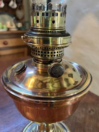 Hugo Schneider Brass lamp - Image 4