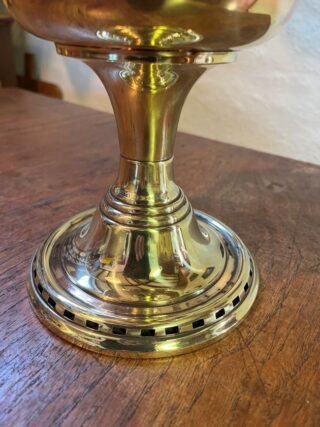 Hugo Schneider Brass lamp - Image 5