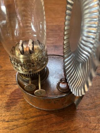 British Wall Oil Lamp - Image 4