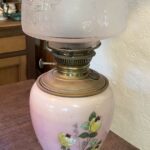 American Gone With The Wind Parlour Lamp