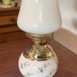 1960's Vintage table oil lamp