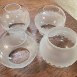 4 3/4" 'Fishbowl' glass shades