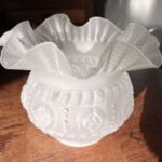 3 7/8" frosted glass shade