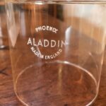 Aladdin Phoenix English made pressure lamp glass