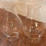 1 7/8" x 5" lipped glass chimney